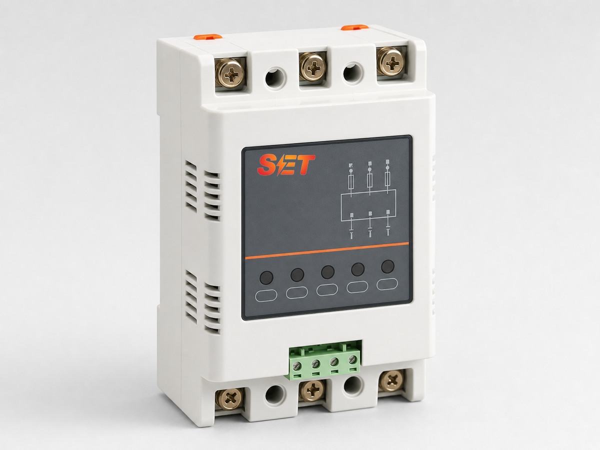 SET three-phase composite switch perspective view