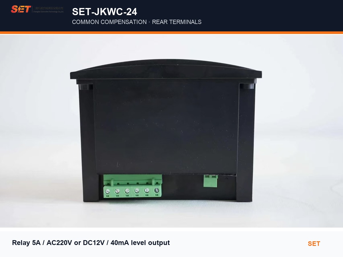 SET-JKWC-24 common compensation controller rear terminals