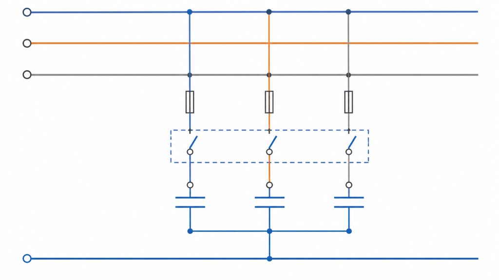 Voltage rating should be matched to the distribution system and operating conditions.