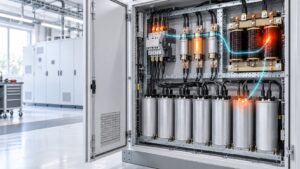 Capacitor bank overheating and fuse failure diagnostic checks