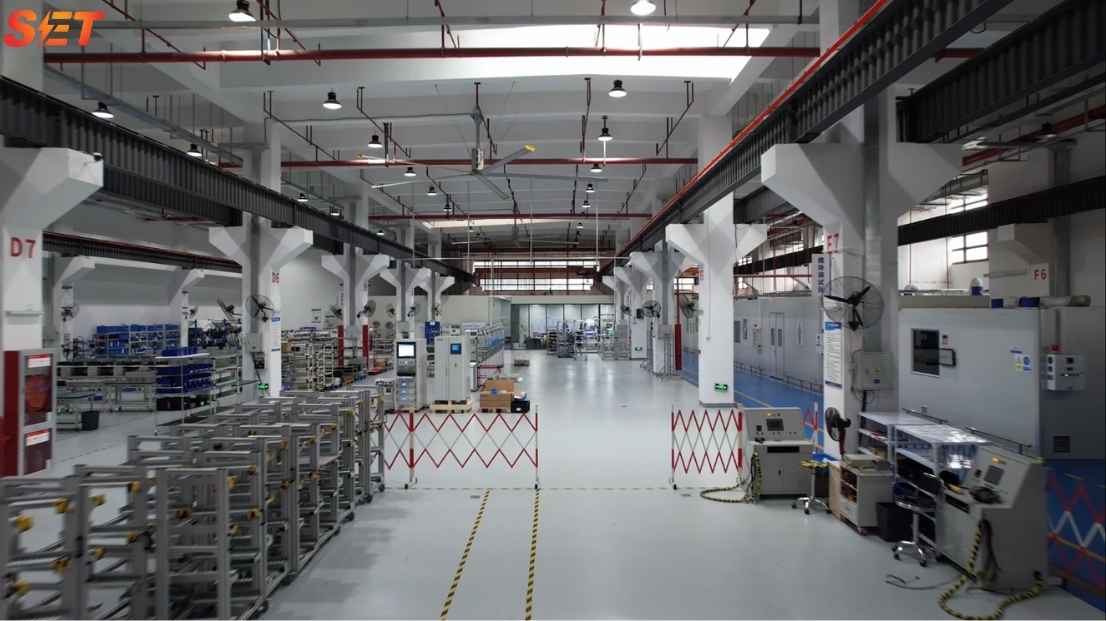 Elumotive production facility for STATCOM and SVC alternative power-quality equipment