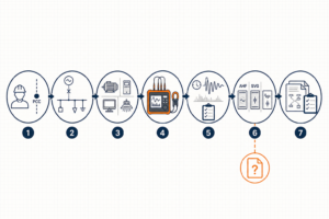 Power quality audit checklist workflow before selecting AHF, SVG or hybrid compensation